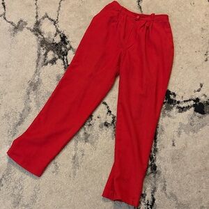 Vintage Red Women’s Pants